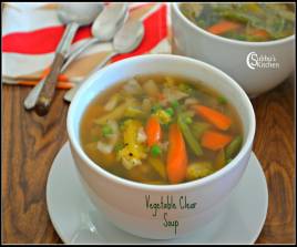 Clear Vegetable Soup